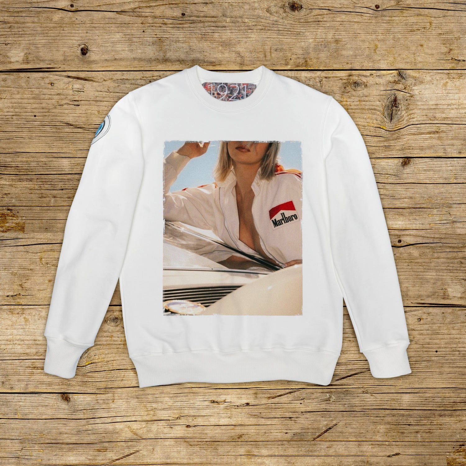 Marlboro Jacket • Felpa Girocollo Uomo