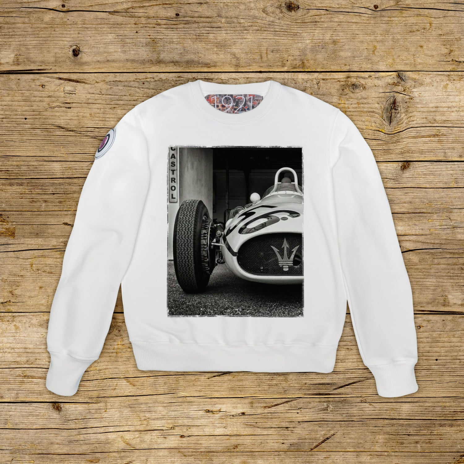 Maserati Vintage • Felpa Girocollo Donna