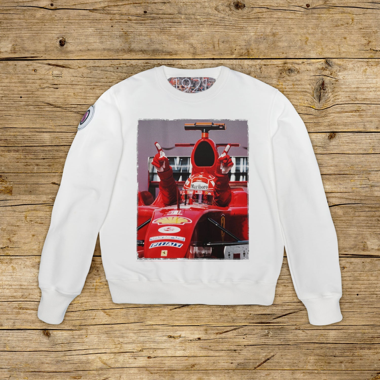 Ferrari Victory • Felpa Girocollo Donna