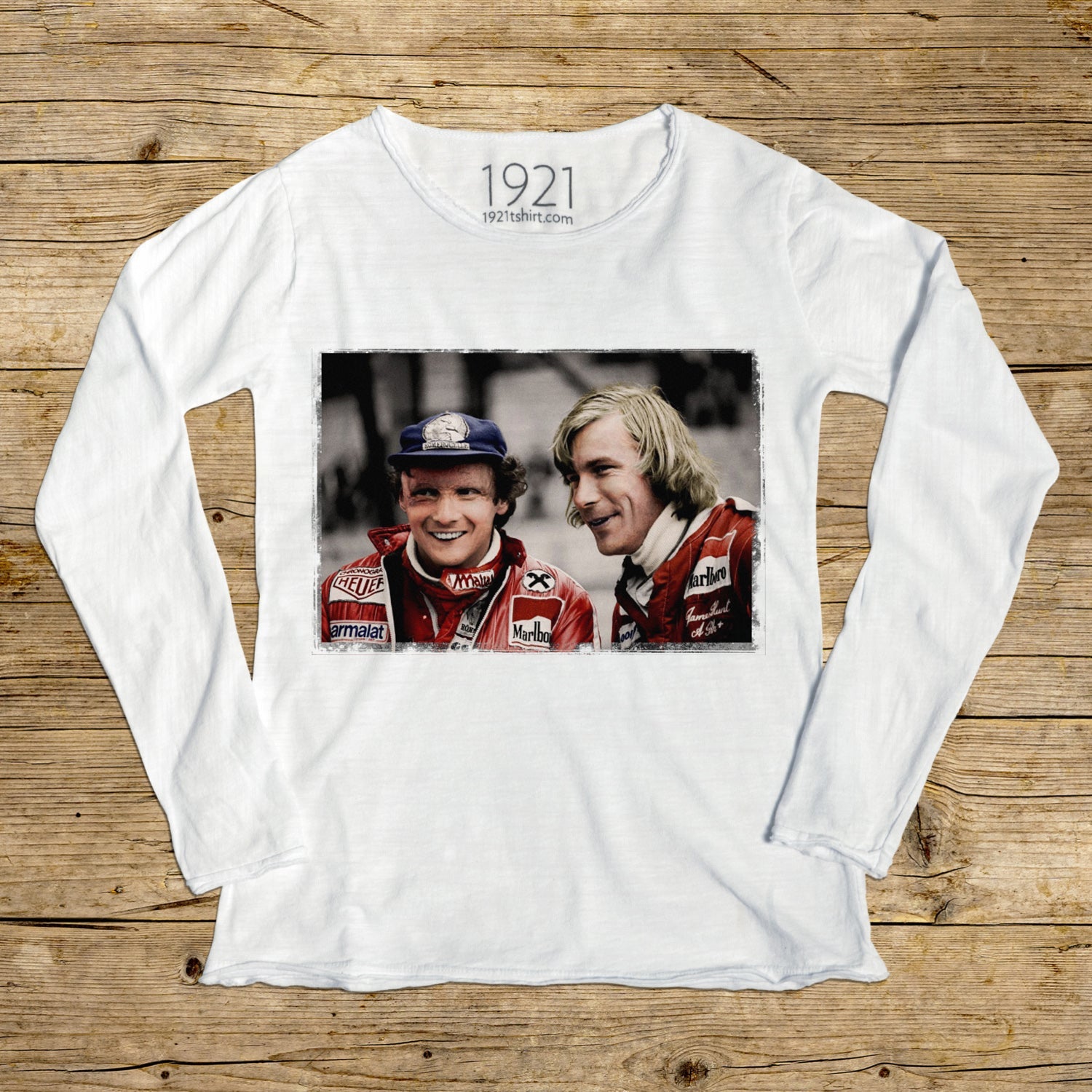 Lauda & Hunt • Manica Lunga Donna