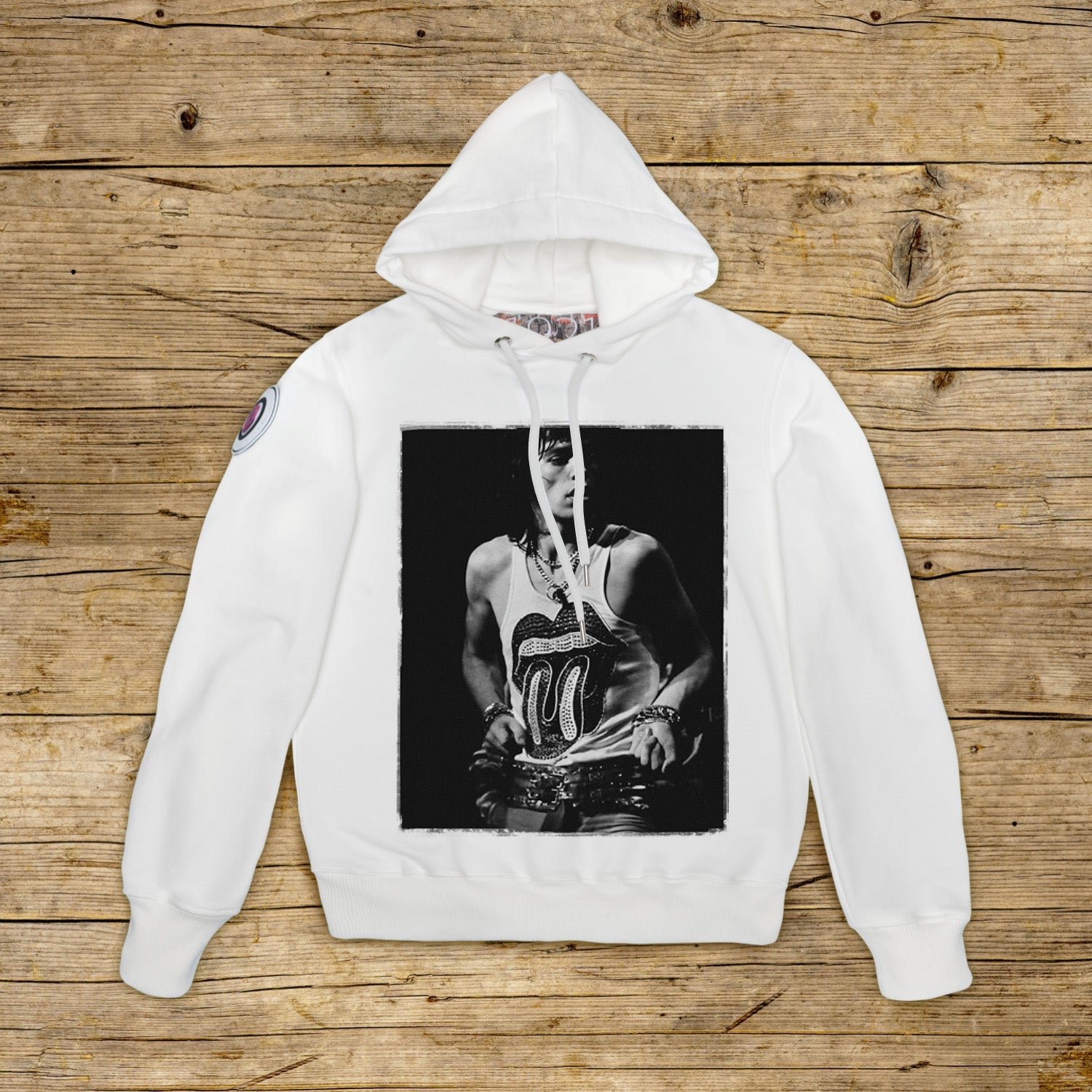 Tongue Rock • Felpa con Cappuccio Donna