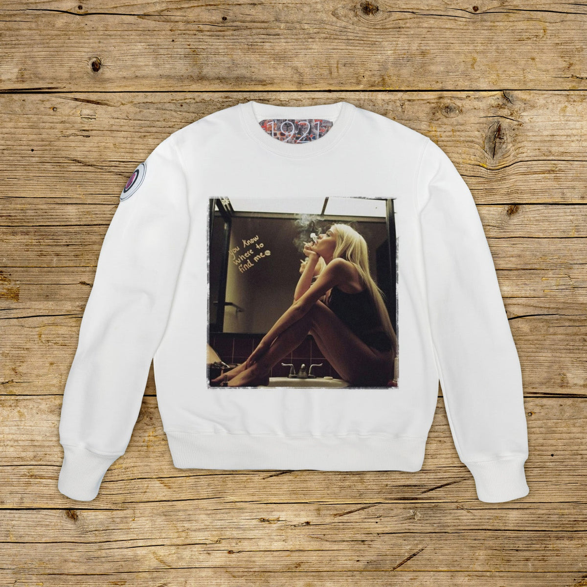 Find Me • Felpa Girocollo Donna
