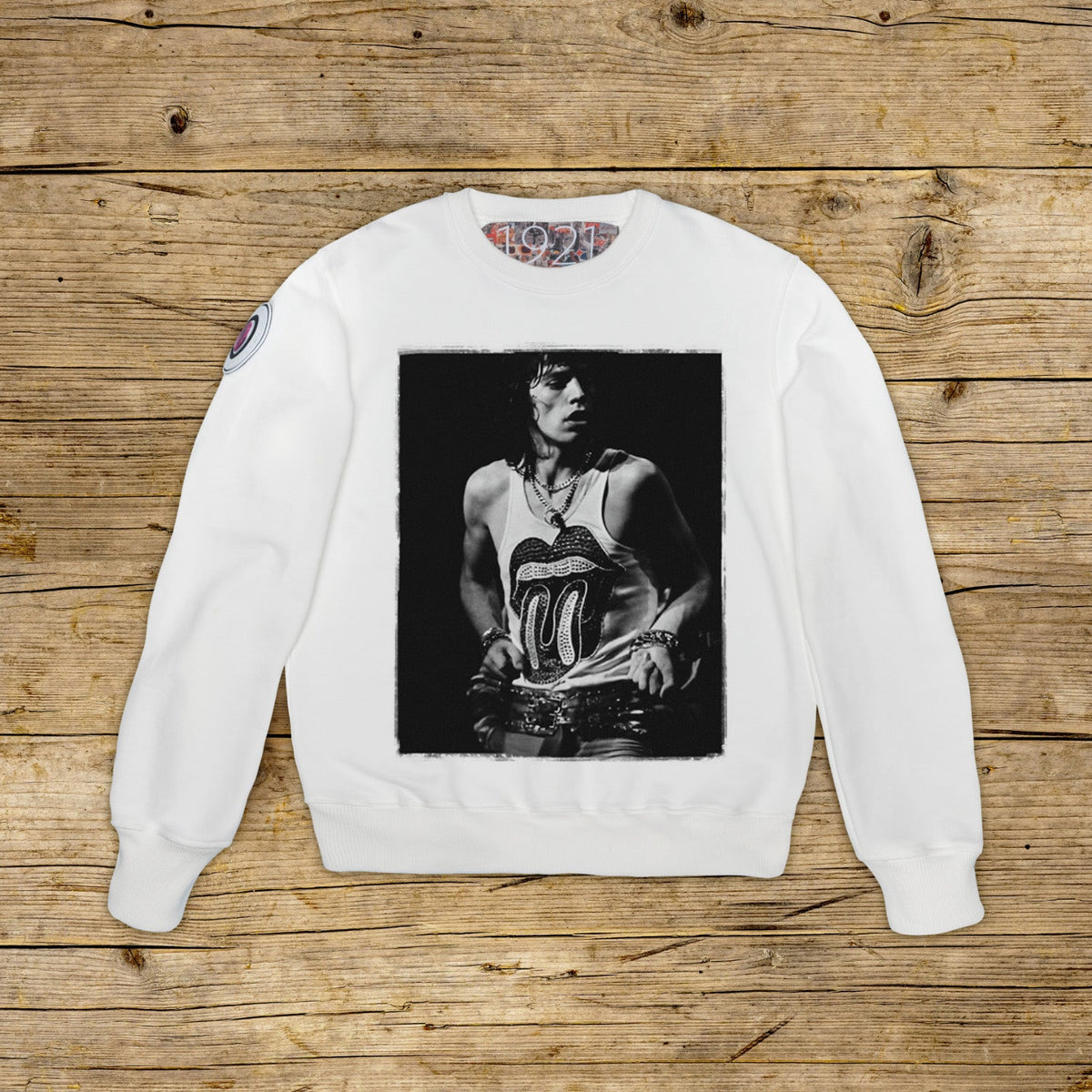 Tongue Rock • Felpa Girocollo Donna