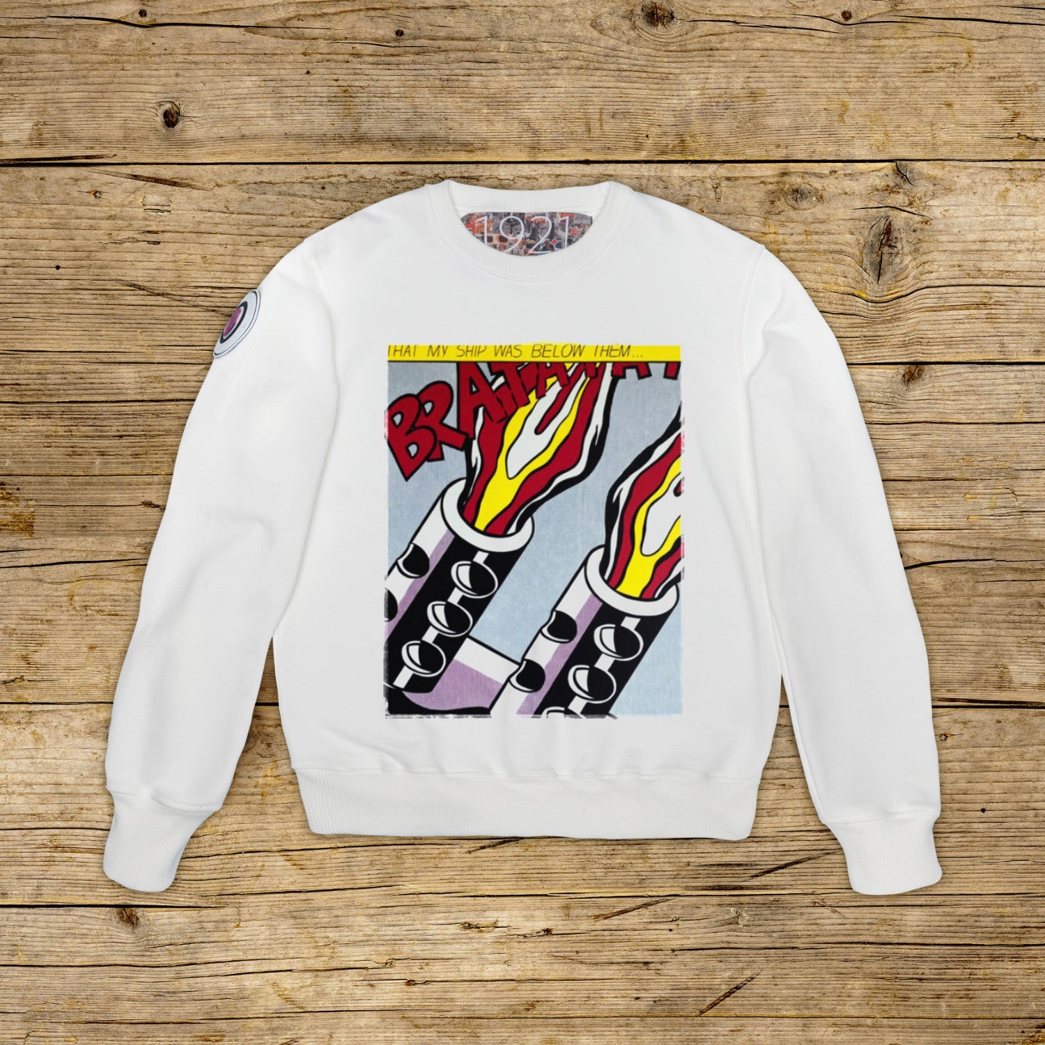 Rocket Fire • Felpa Girocollo Donna