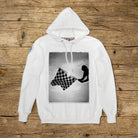 Grid Silhouette • Felpa Cappuccio Uomo