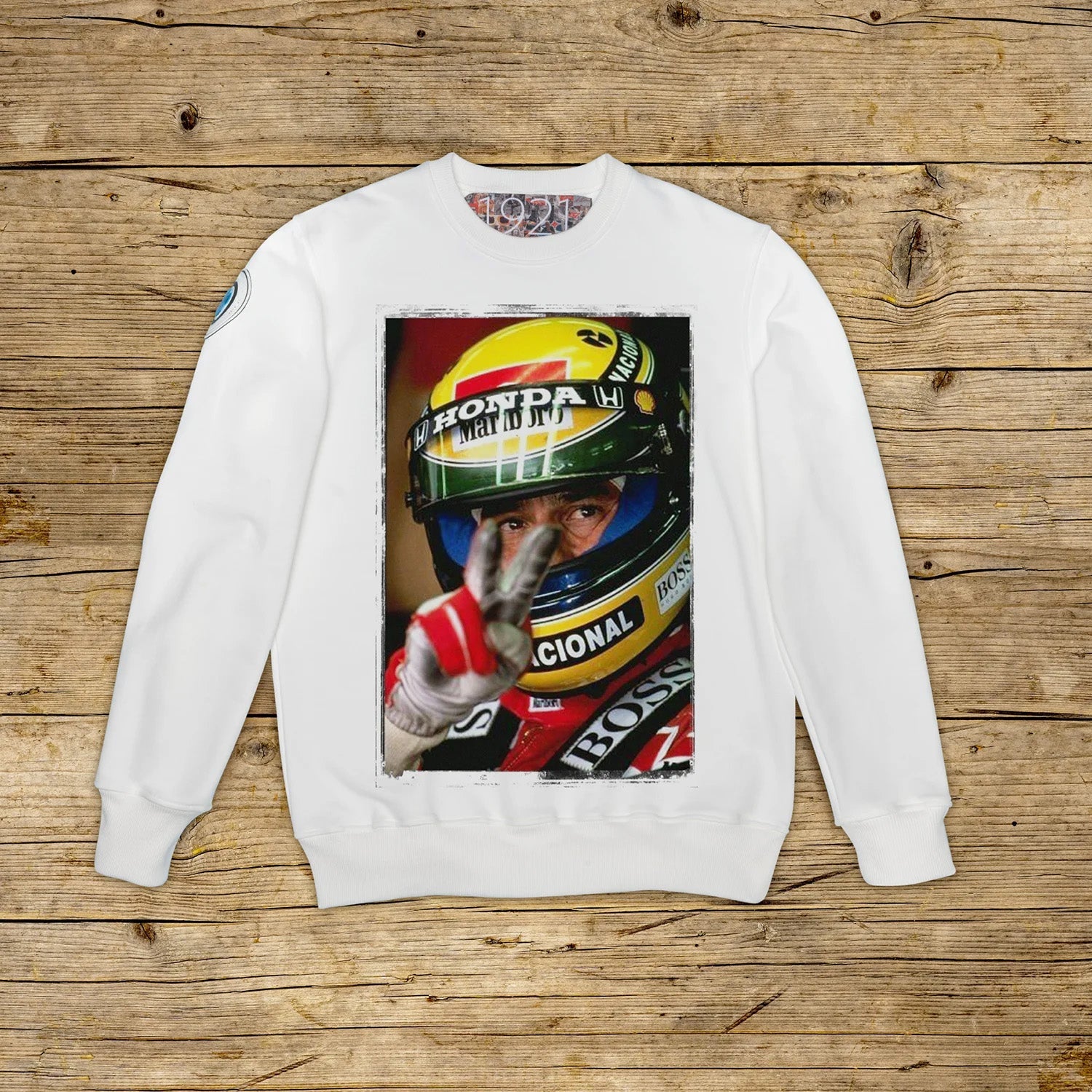Senna Triumph • Felpa Girocollo Uomo