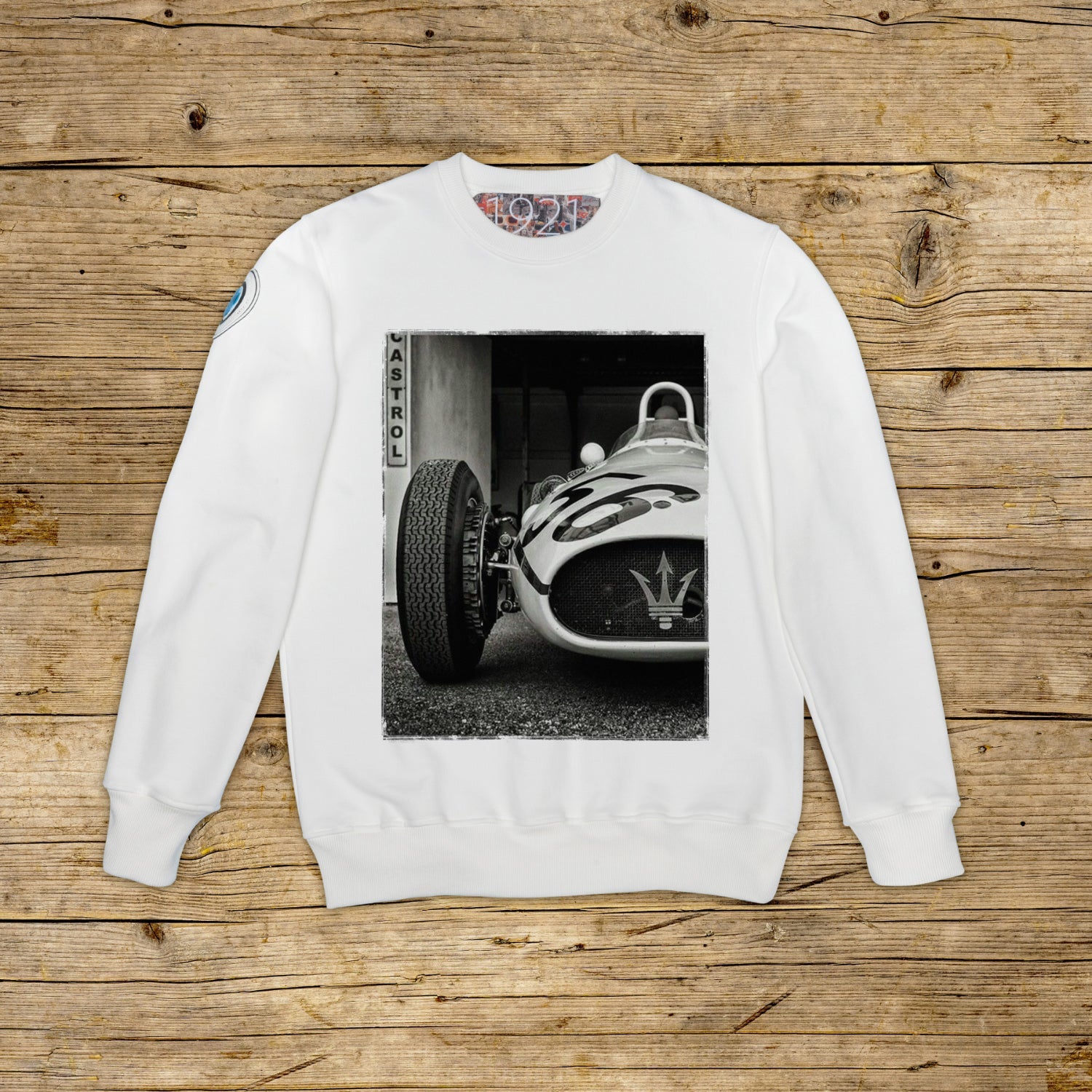 Maserati Vintage • Felpa Girocollo Uomo