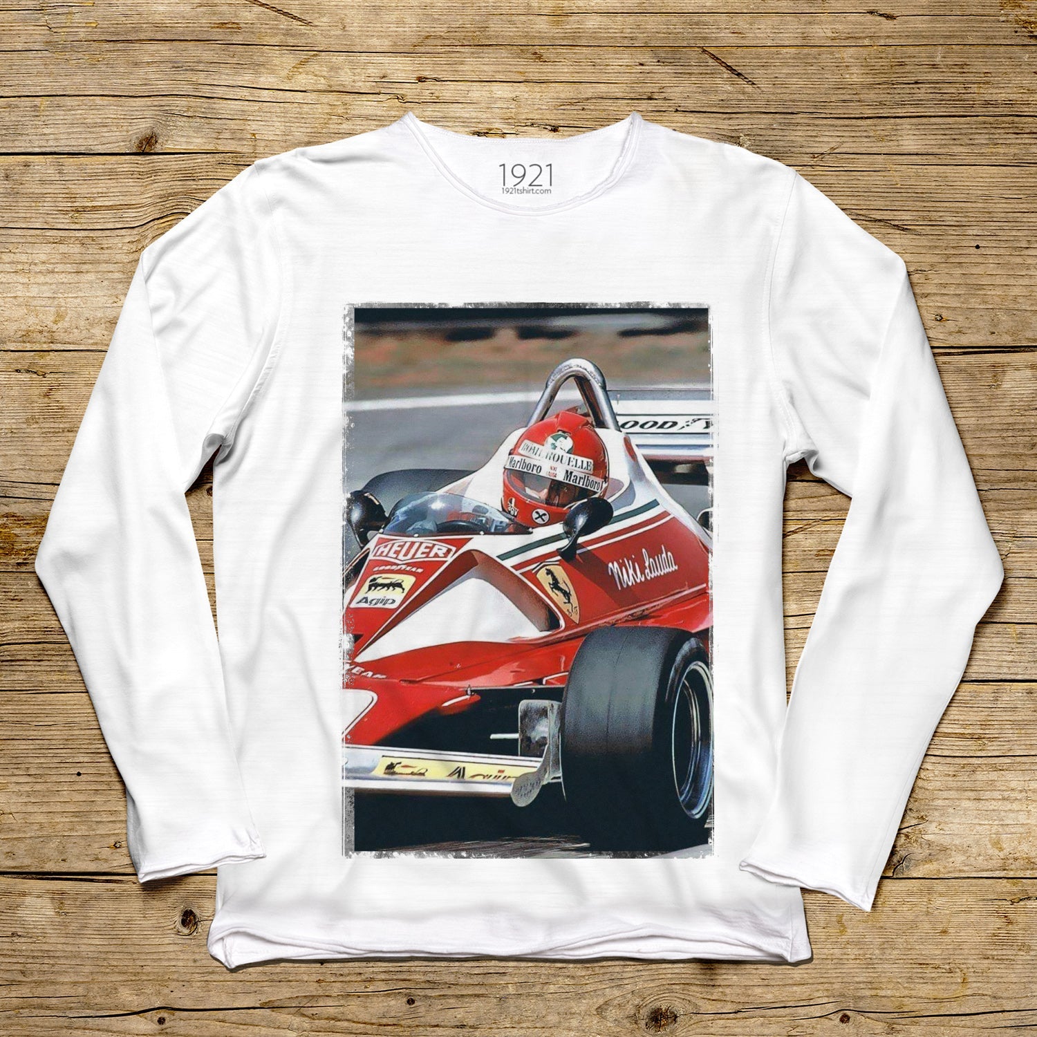 Lauda Ferrari • Manica Lunga Uomo