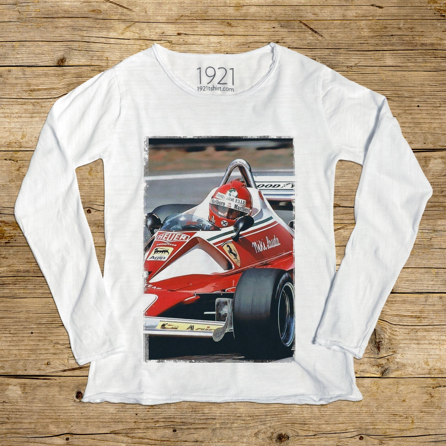 Lauda Ferrari • Manica Lunga Donna