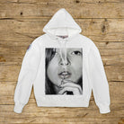 Lipstick Smoke • Felpa con Cappuccio Donna