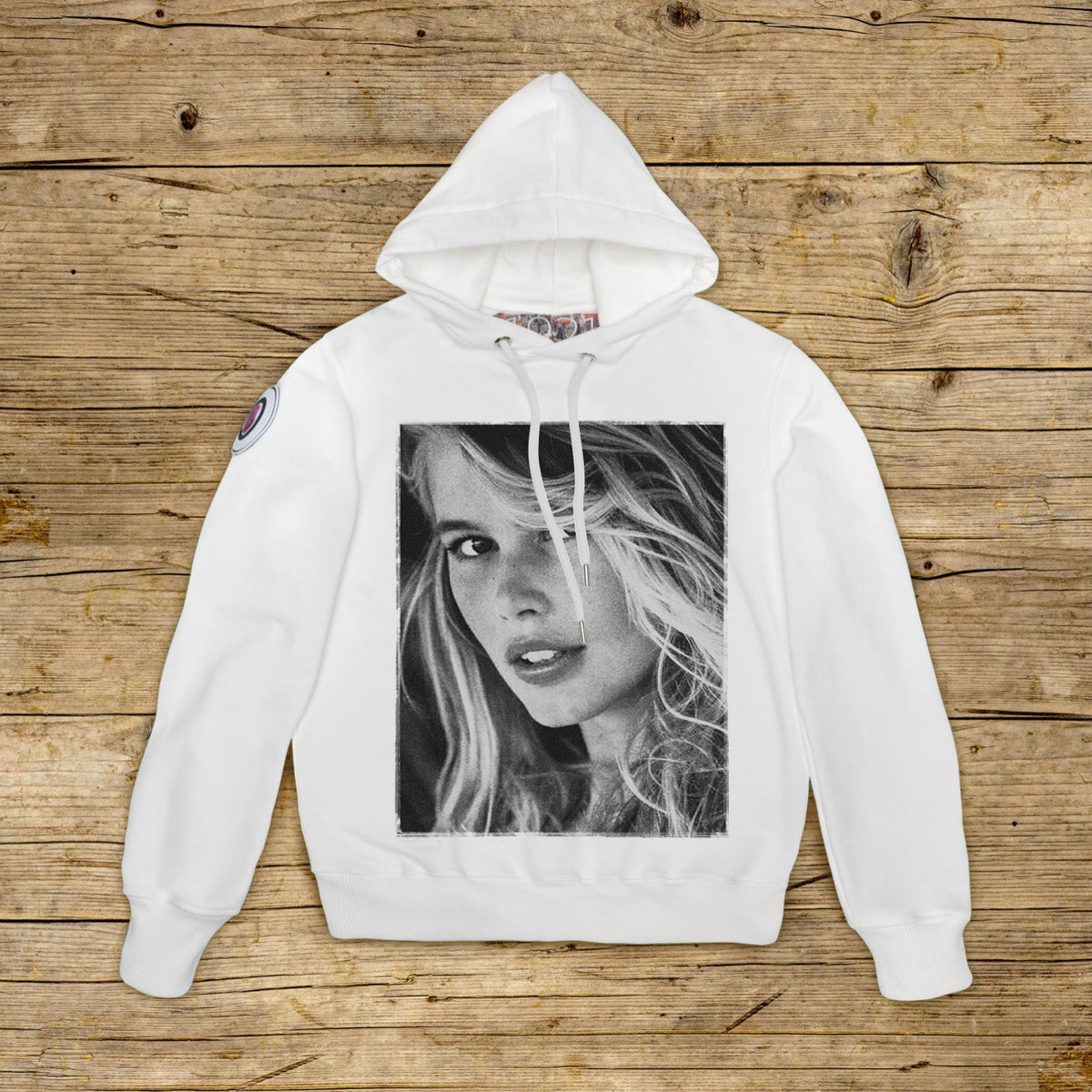 French Blonde • Felpa con Cappuccio Donna