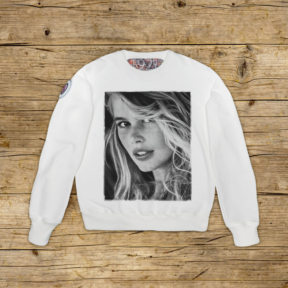 French Blonde • Felpa Girocollo Donna