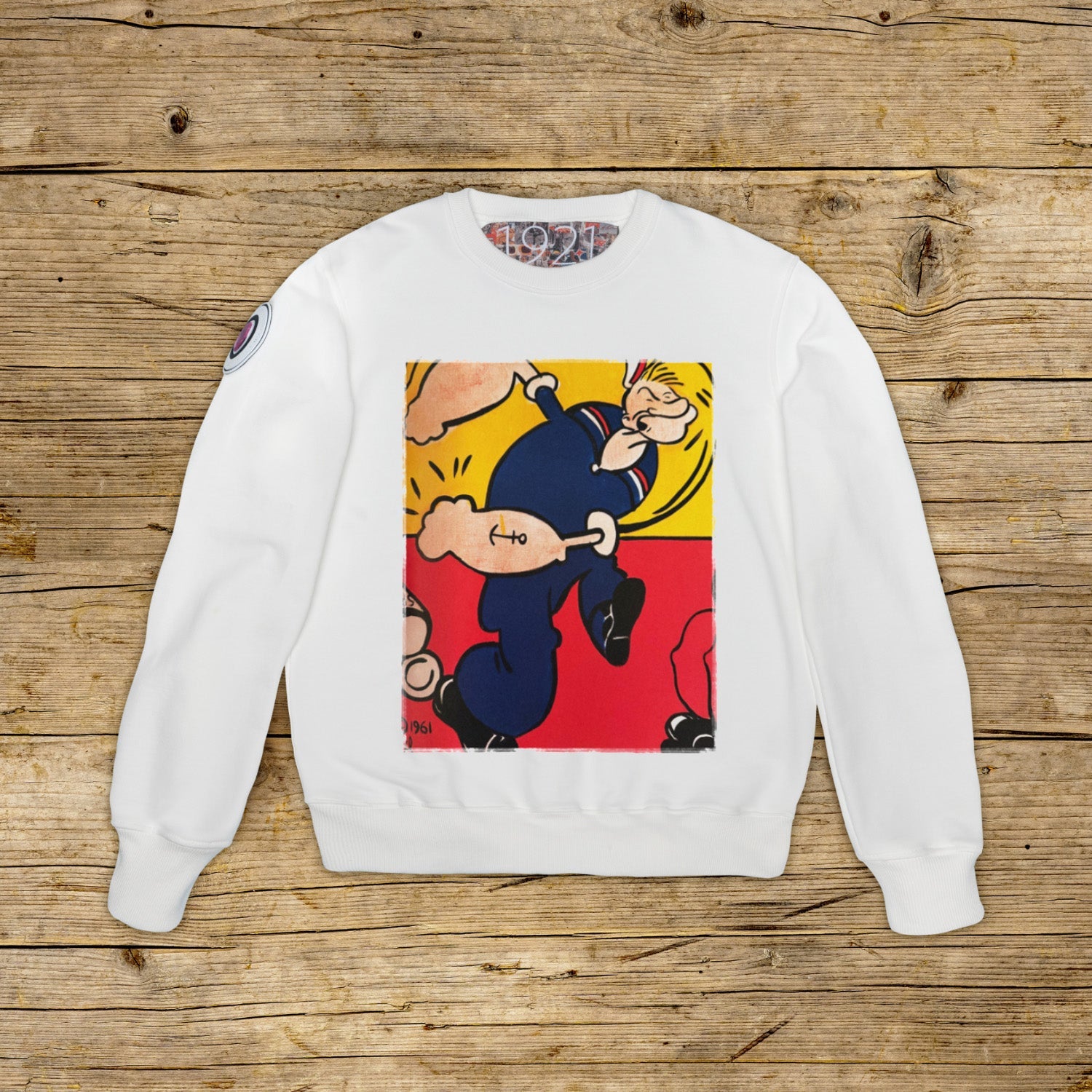Popeye Satire • Felpa Girocollo Donna