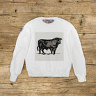 Bull Silhouette • Felpa Girocollo Donna